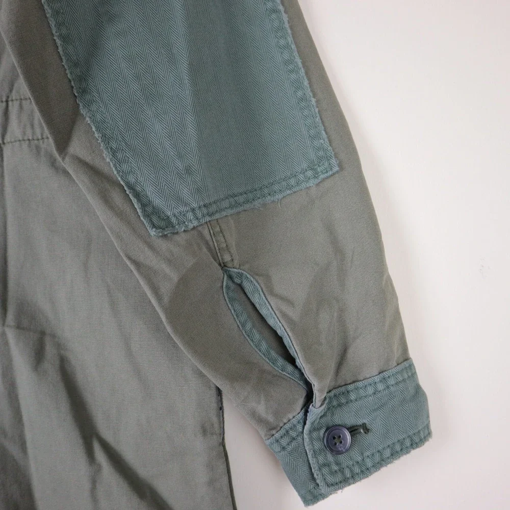 Free People We The Free‎ Apollo Oversized Jacket Military Army Cargo XS 18.5x33